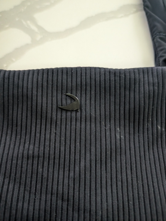 Glyder Ribbed Square Neck Sports Bra - Picture 3 of 5